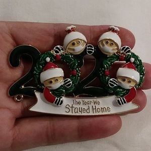 💖2020 brooch commemorative Christmas brooch